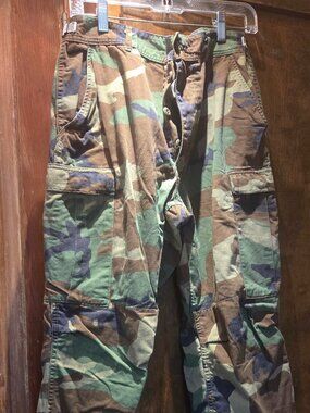US Military M81 Woodland camouflage Battle Dress Uniform (BDU) cargo pants